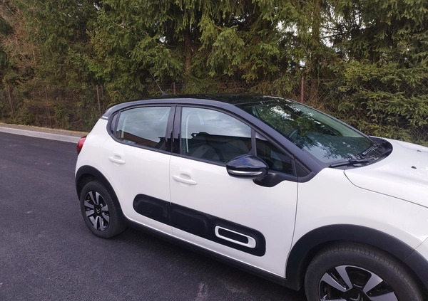 Citroen C3 cena 47900 przebieg: 15000, rok produkcji 2020 z Zagórów małe 352